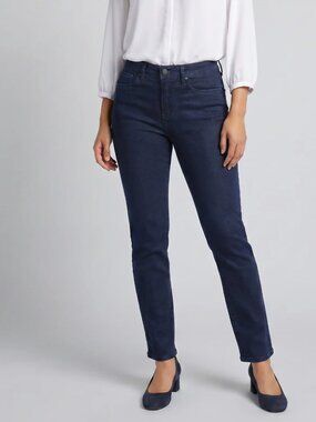 EUC NYDJ Sheri Jeans Rinse Blue Petite 12P